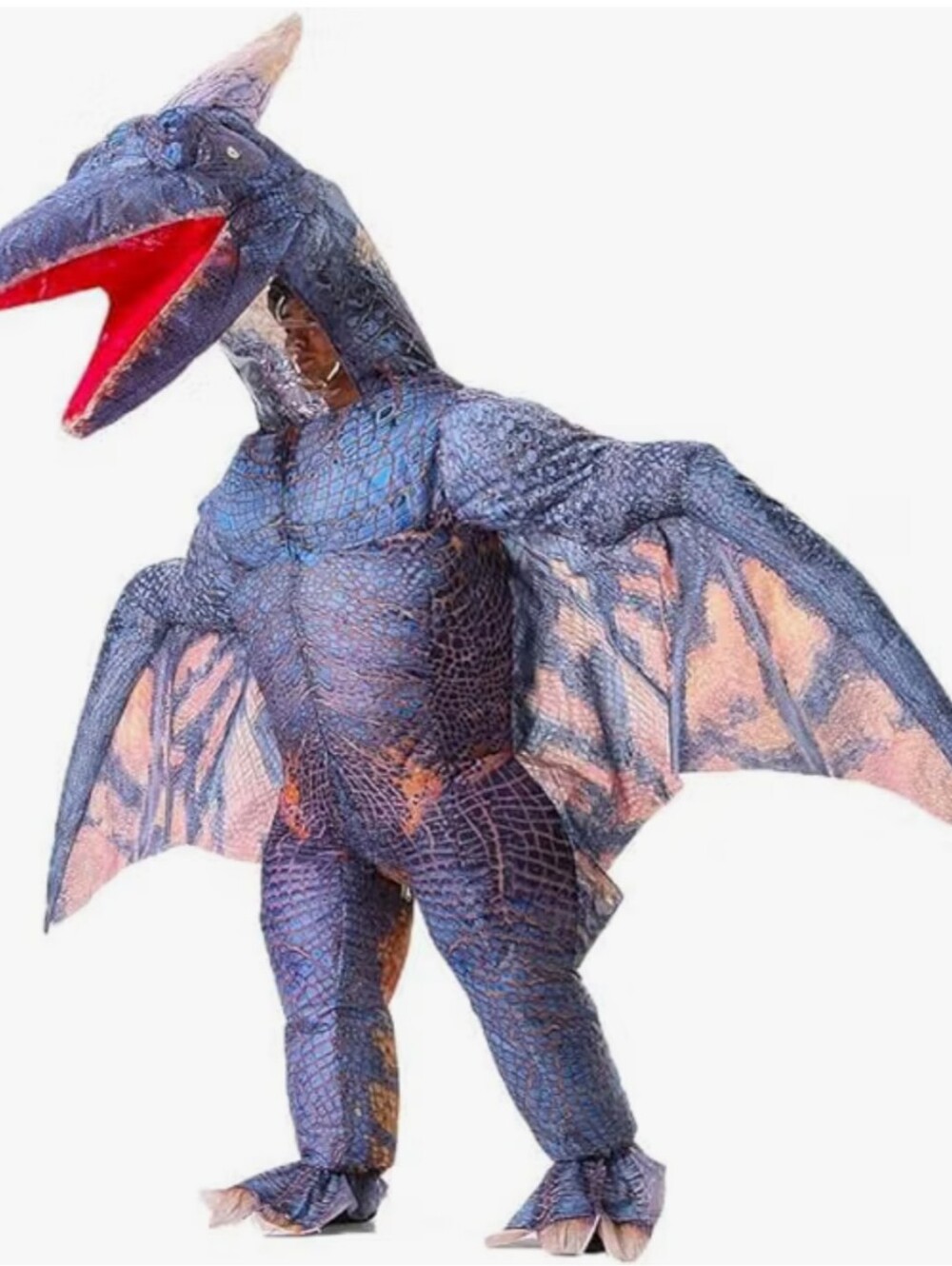 Pterodactyl inflatable suit, Dinosaur Costume Adult for Halloween Costume Party - Picture 2 of 7